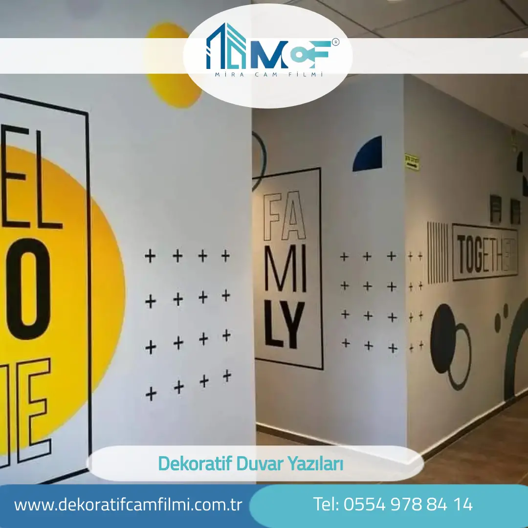 Dekoratif Duvar Yazıları